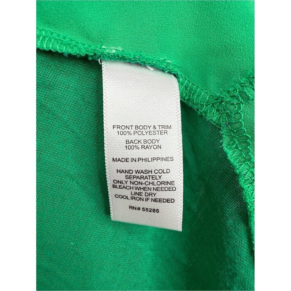 Express Green Racerback Tank with Zip Back - Picture 10 of 11